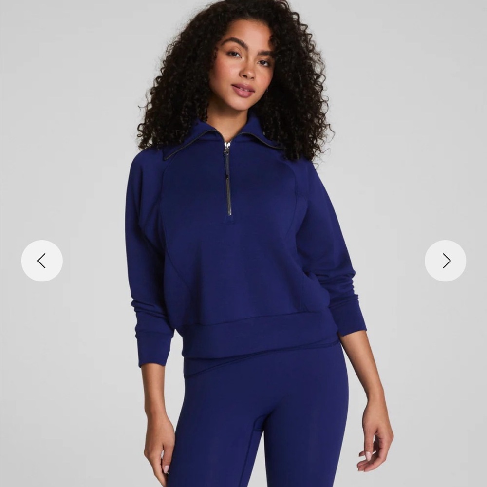 SPANX Women's AirEssentials Half-Zip Sweatshirt